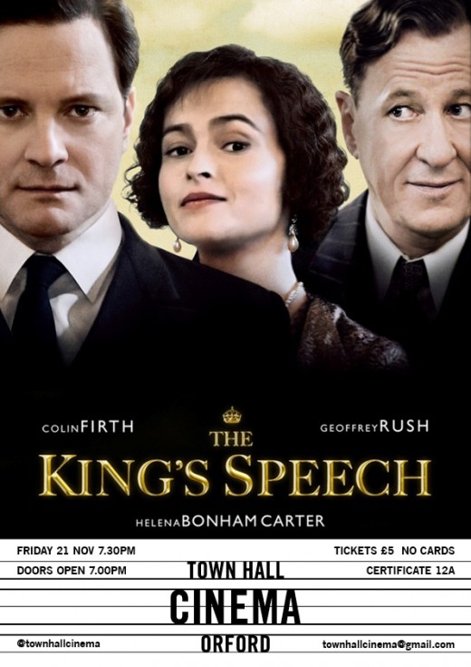 Kings Speech poster